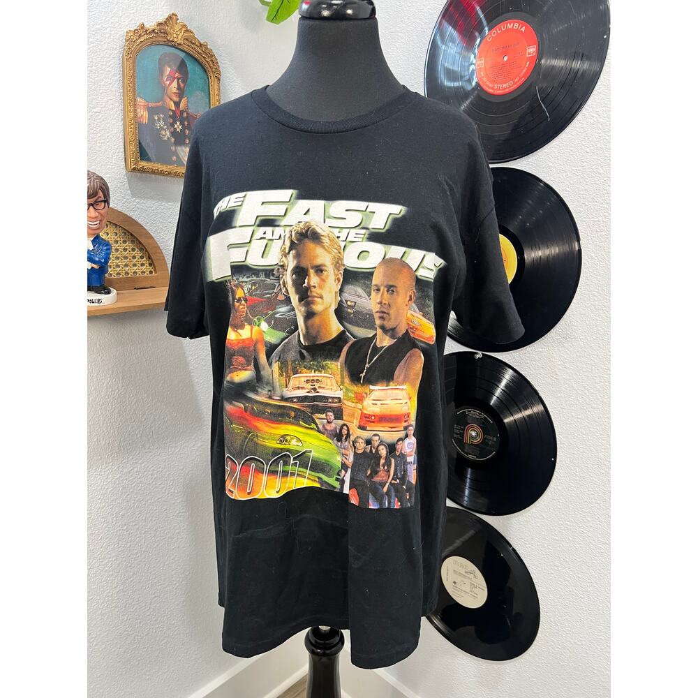 Fast and the Furious 2001 Graphic T-Shirt